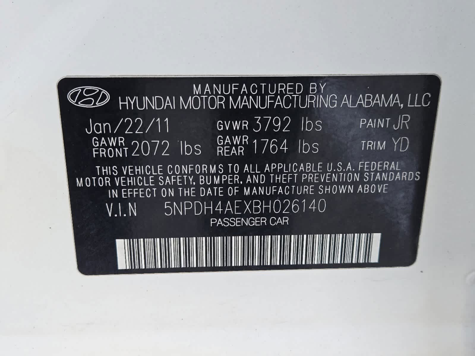 2011 Hyundai Elantra GLS 32