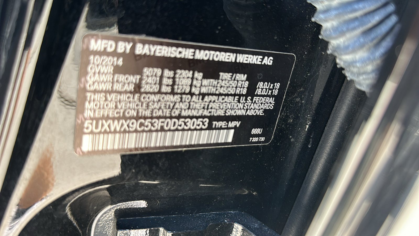 2015 BMW X3 xDrive28i 34