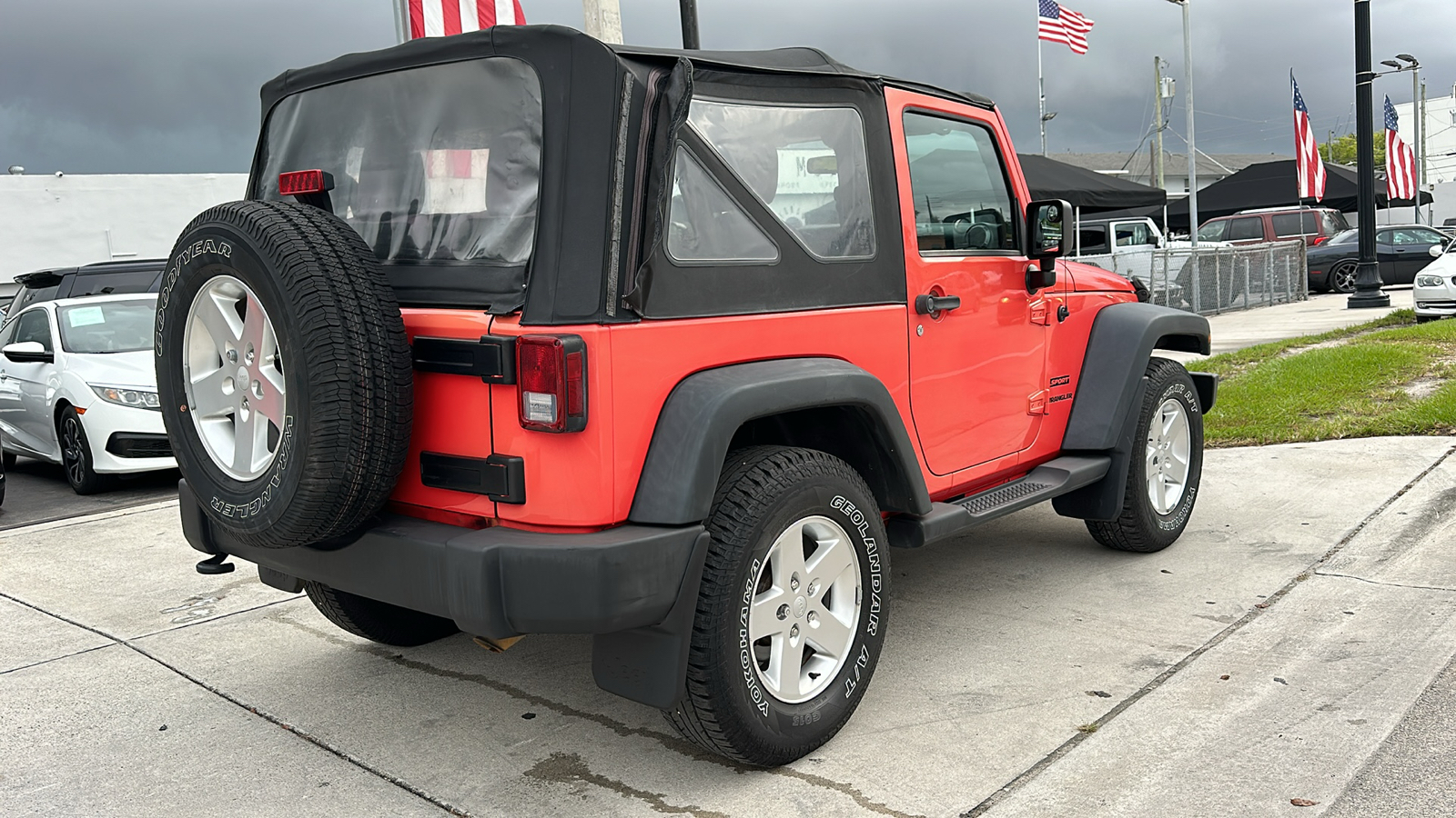 2013 Jeep Wrangler Sport 7