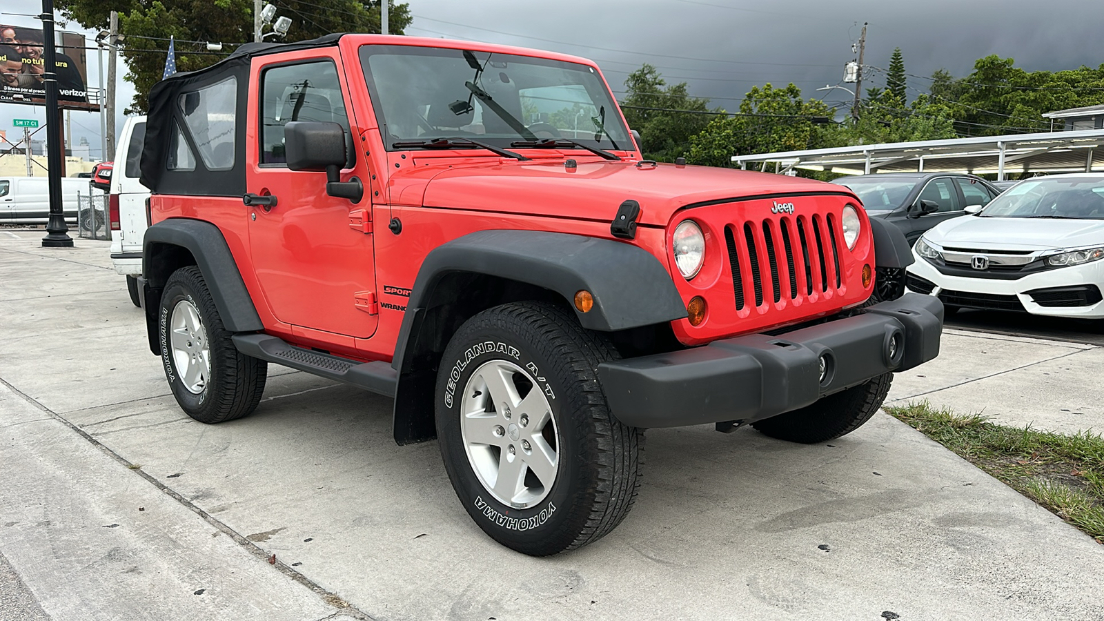 2013 Jeep Wrangler Sport 9