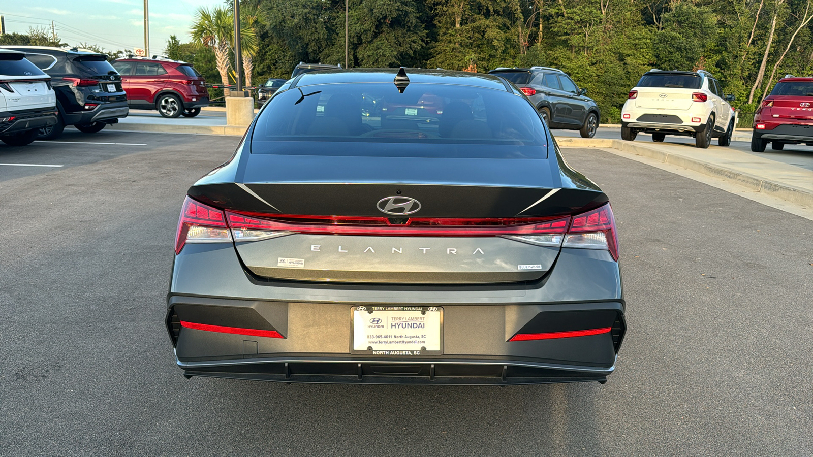 2024 Hyundai Elantra Hybrid Blue 6