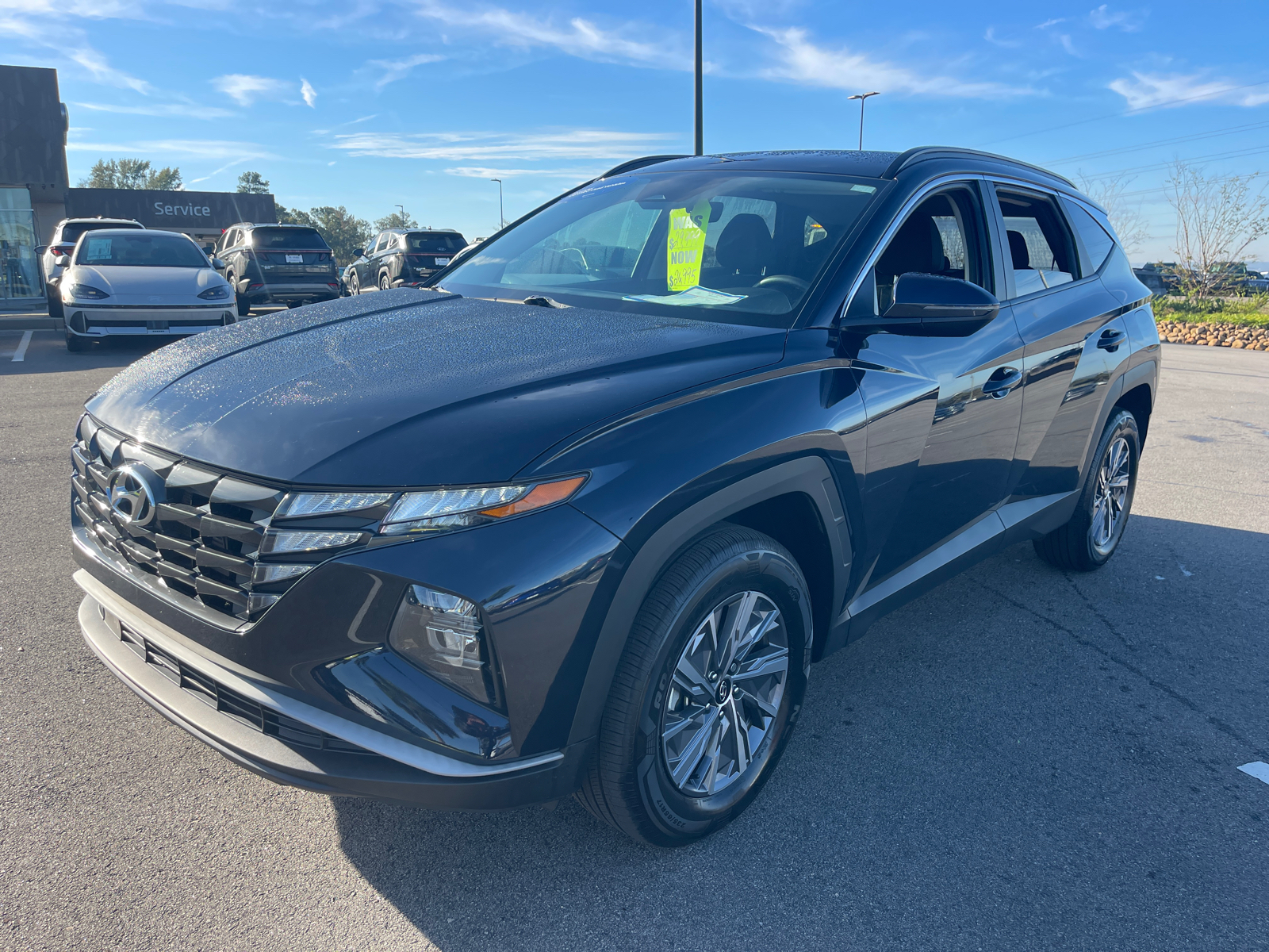 2022 Hyundai Tucson Hybrid Blue 3