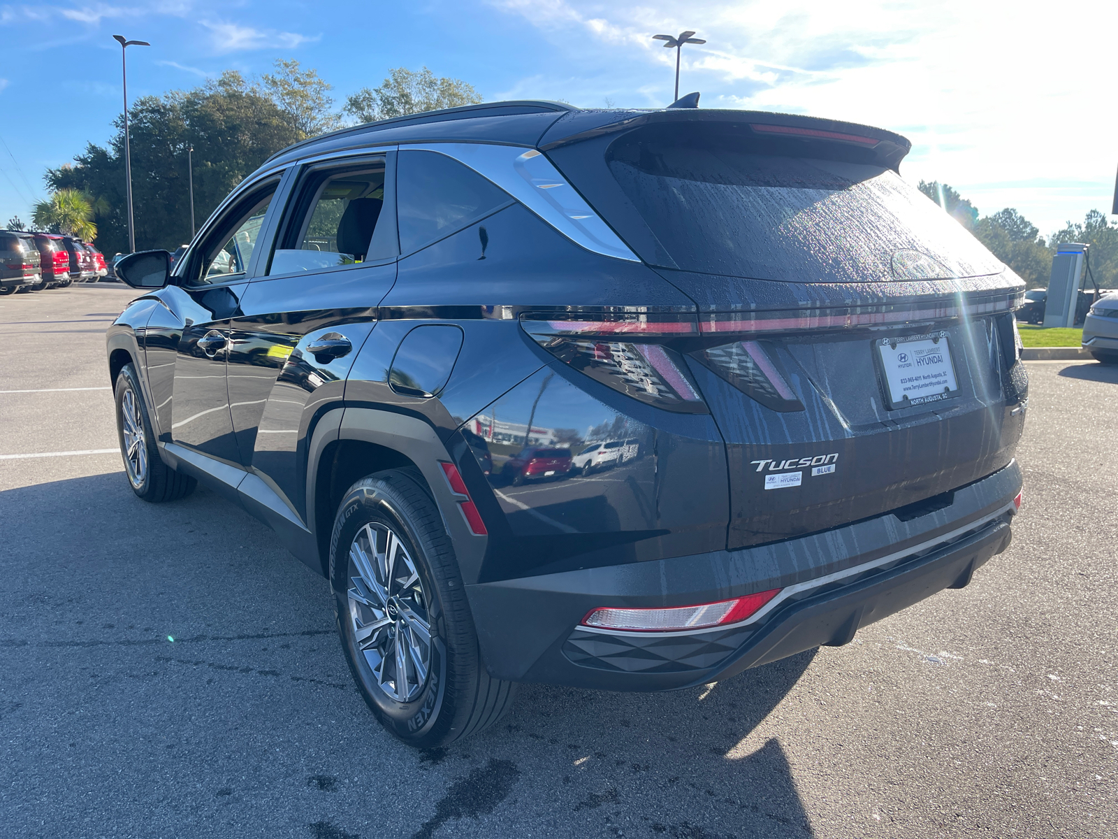 2022 Hyundai Tucson Hybrid Blue 5