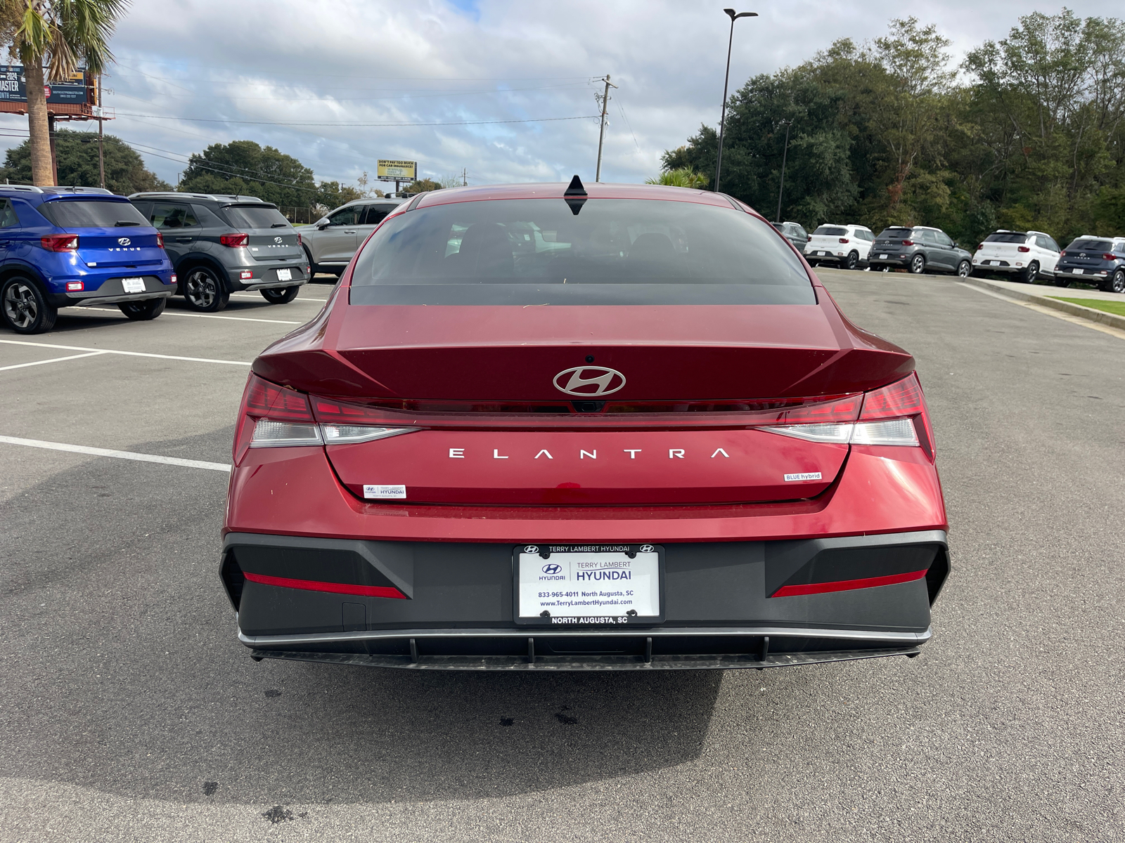 2024 Hyundai Elantra Hybrid Blue 6