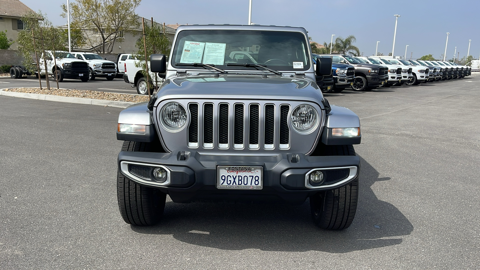 2020 Jeep Wrangler Unlimited Sahara 8