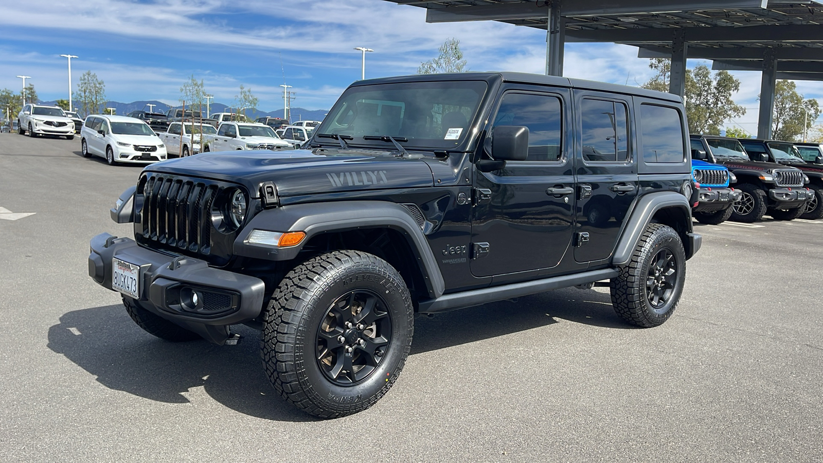 2021 Jeep Wrangler Unlimited Willys 1