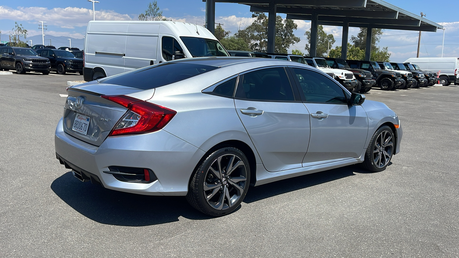 2020 Honda Civic Sedan Sport 5