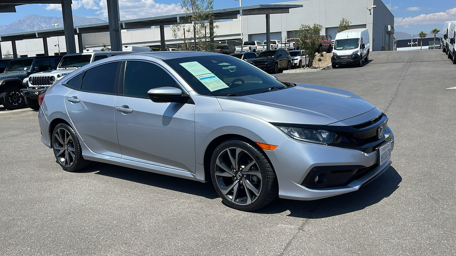 2020 Honda Civic Sedan Sport 7