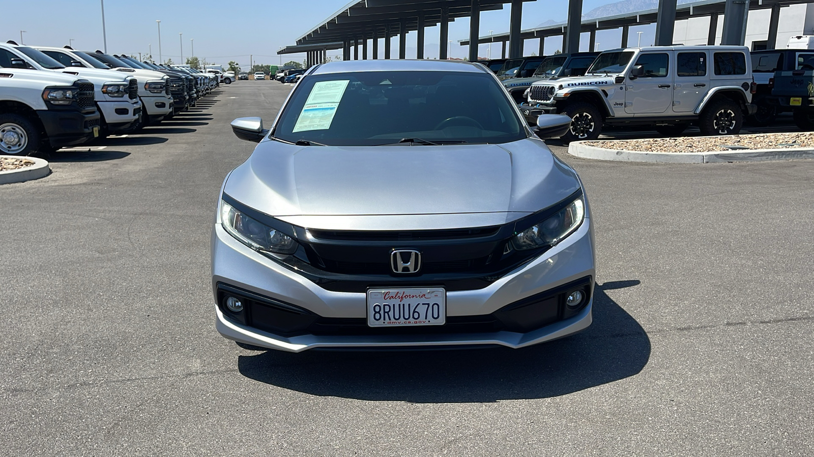 2020 Honda Civic Sedan Sport 8