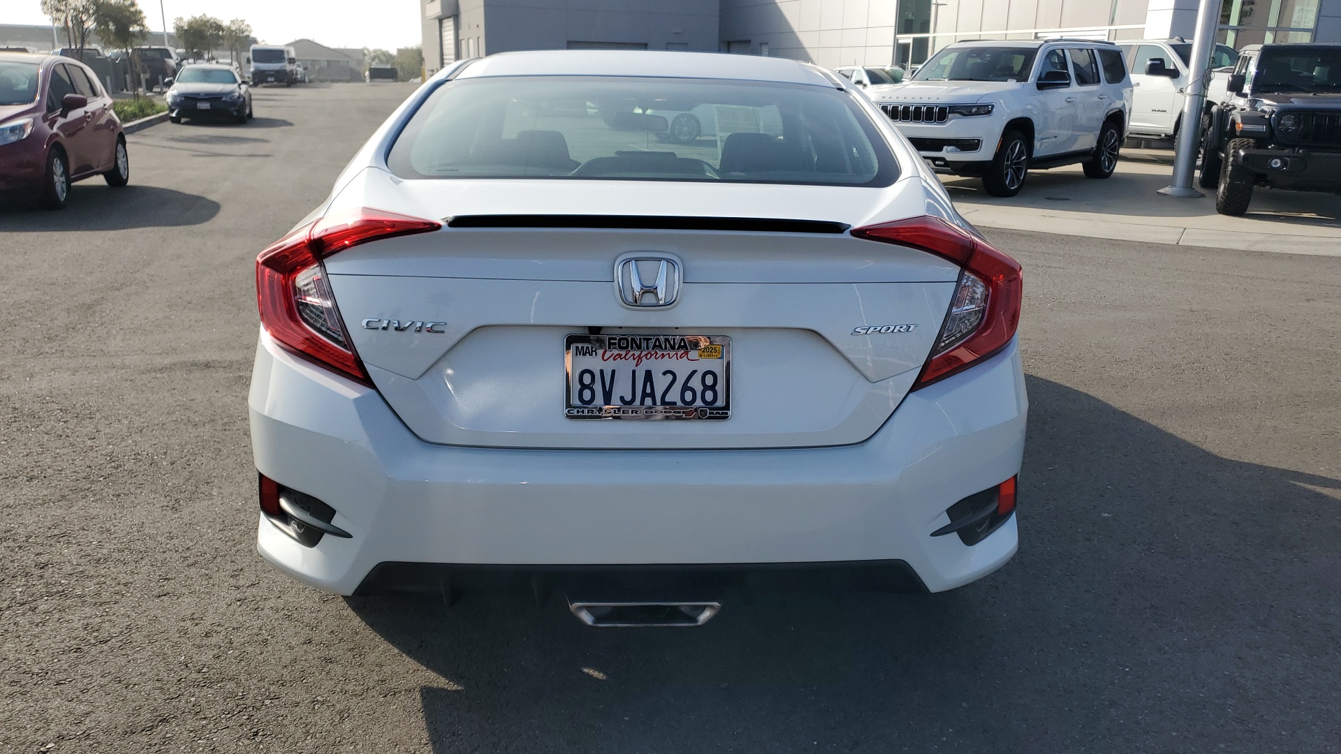 2021 Honda Civic Sedan Sport 4