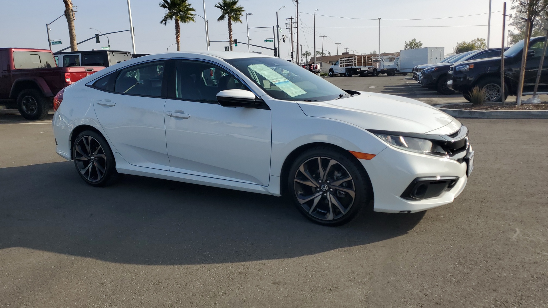 2021 Honda Civic Sedan Sport 7