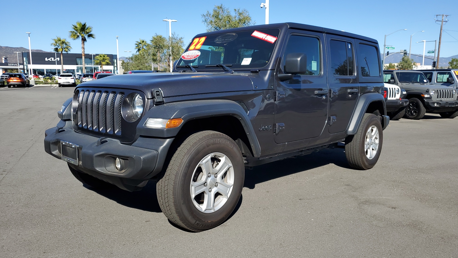 2022 Jeep Wrangler Unlimited Sport S 1