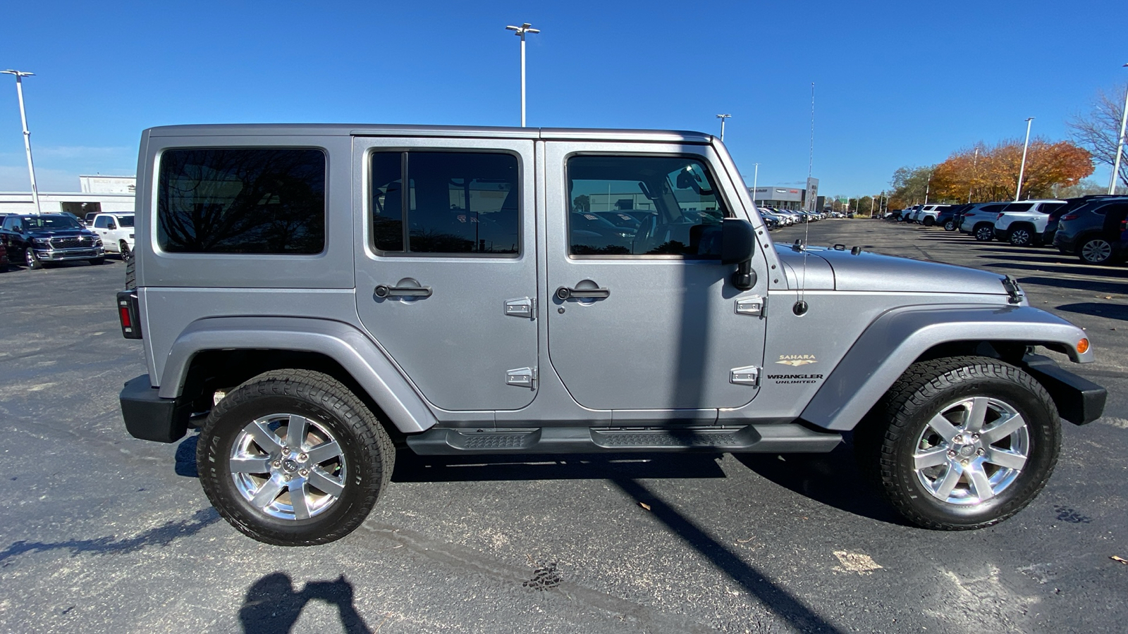 2013 Jeep Wrangler Unlimited Sahara 4