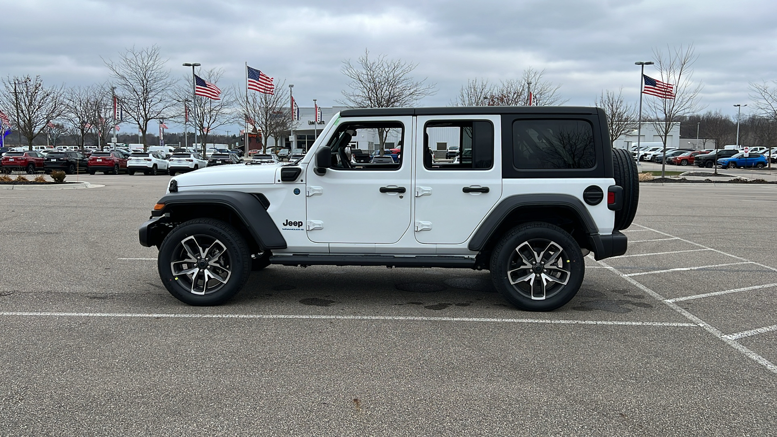 2025 Jeep Wrangler Sport S 4xe 7