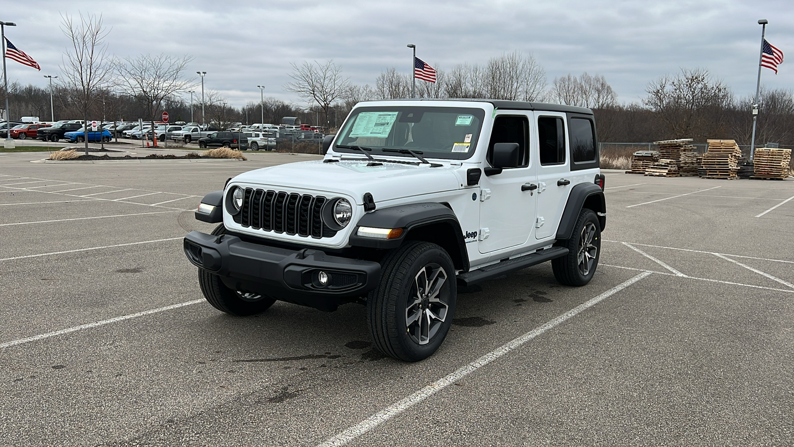 2025 Jeep Wrangler Sport S 4xe 8