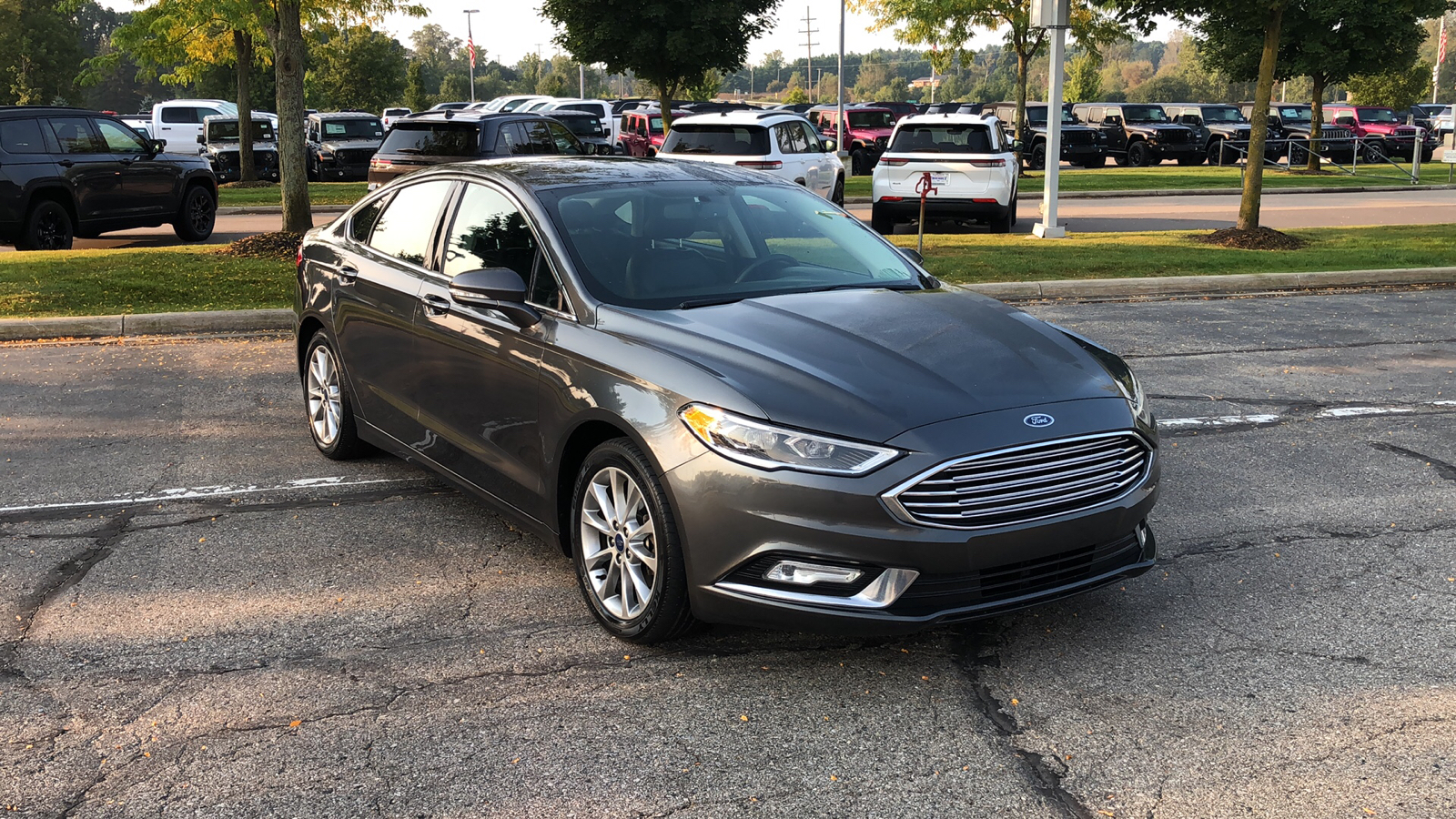 2017 Ford Fusion SE 8