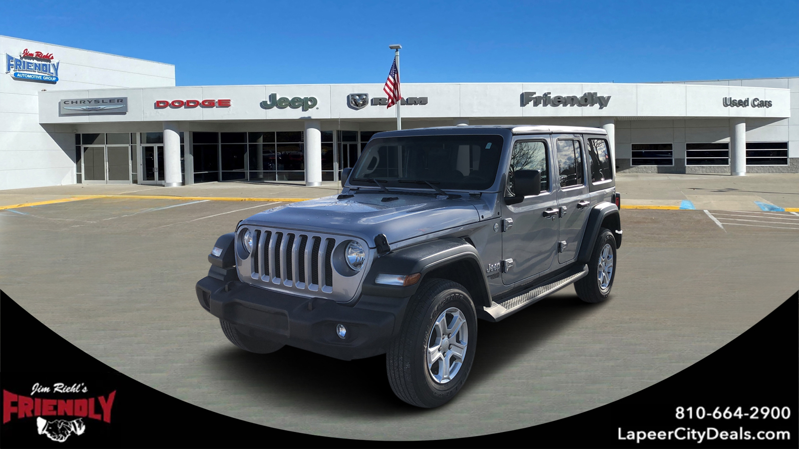 2018 Jeep Wrangler Unlimited Sport S 1