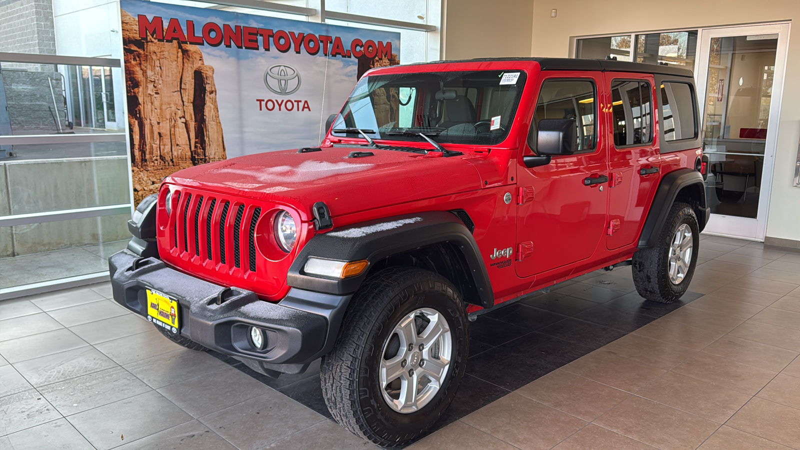 2019 Jeep Wrangler Unlimited Sport S 2