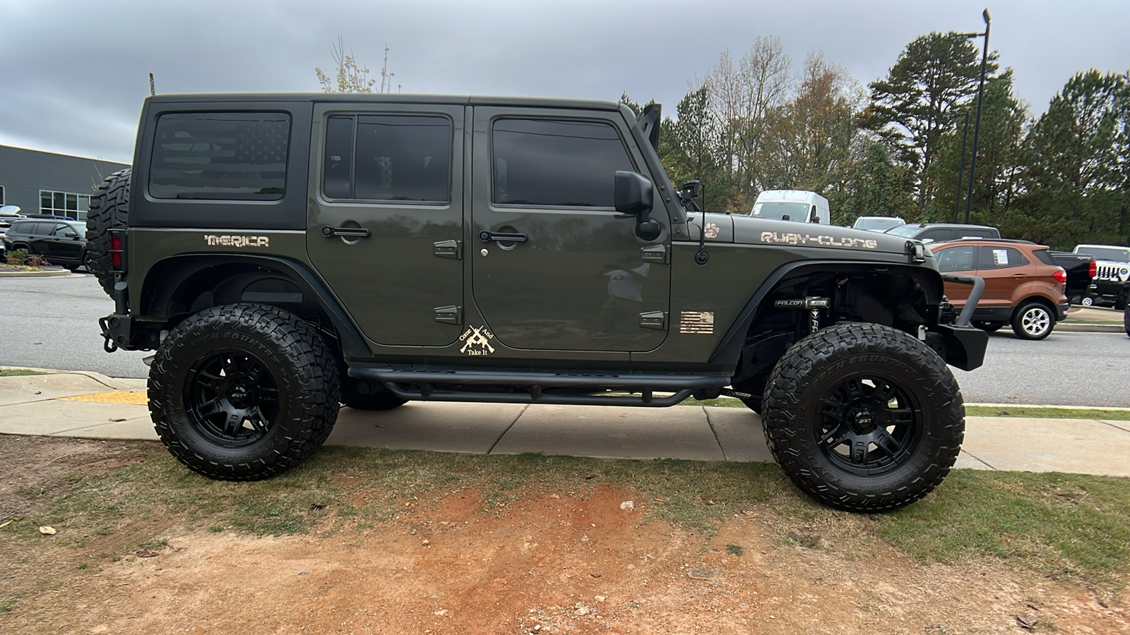 2016 Jeep Wrangler Unlimited Black Bear 4