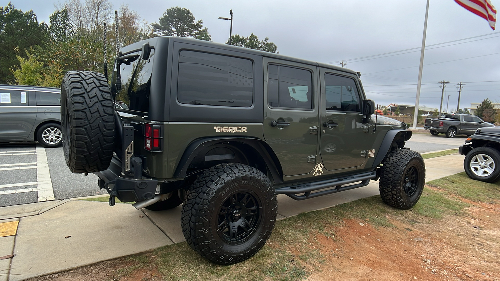 2016 Jeep Wrangler Unlimited Black Bear 5