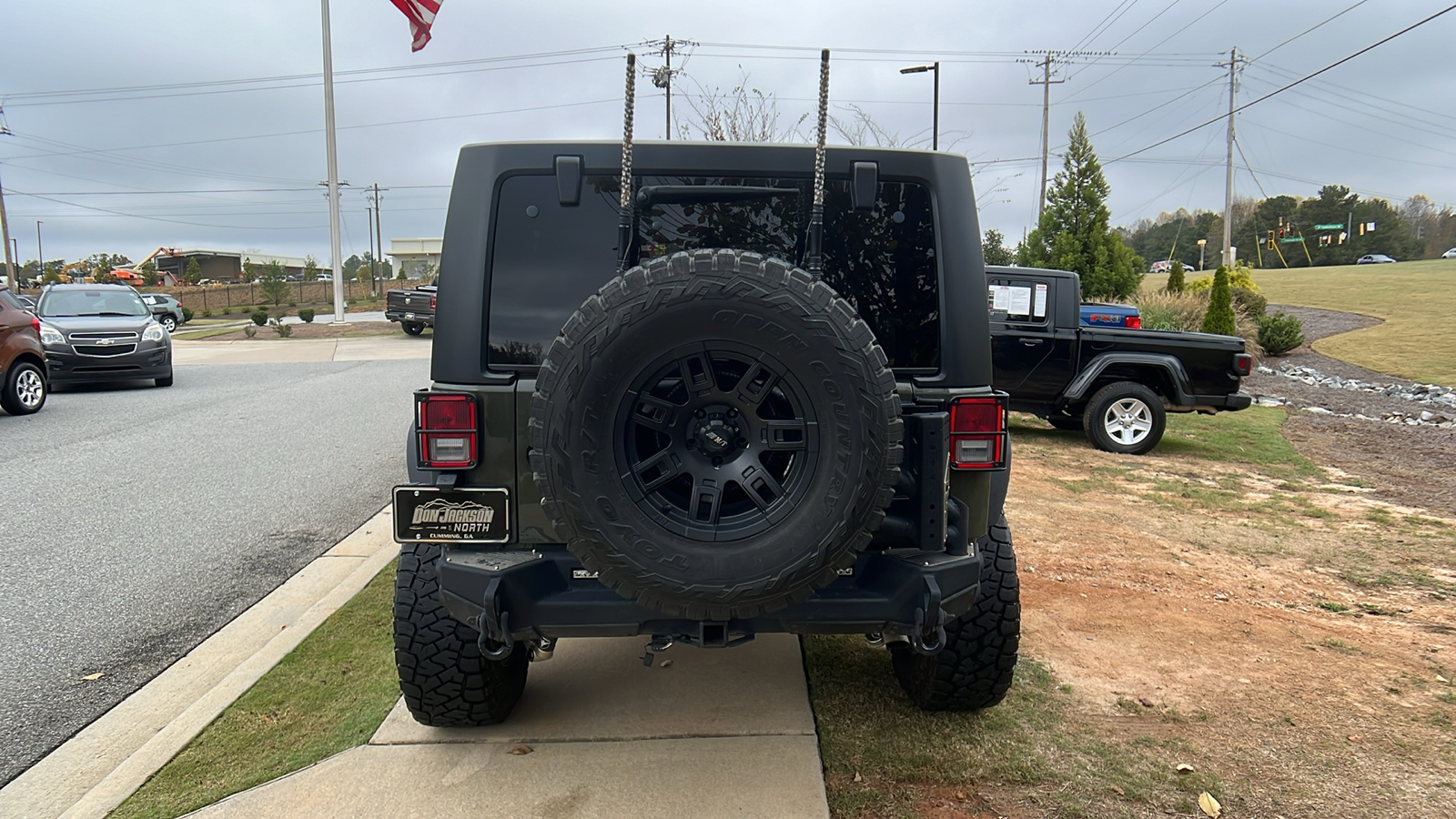 2016 Jeep Wrangler Unlimited Black Bear 6