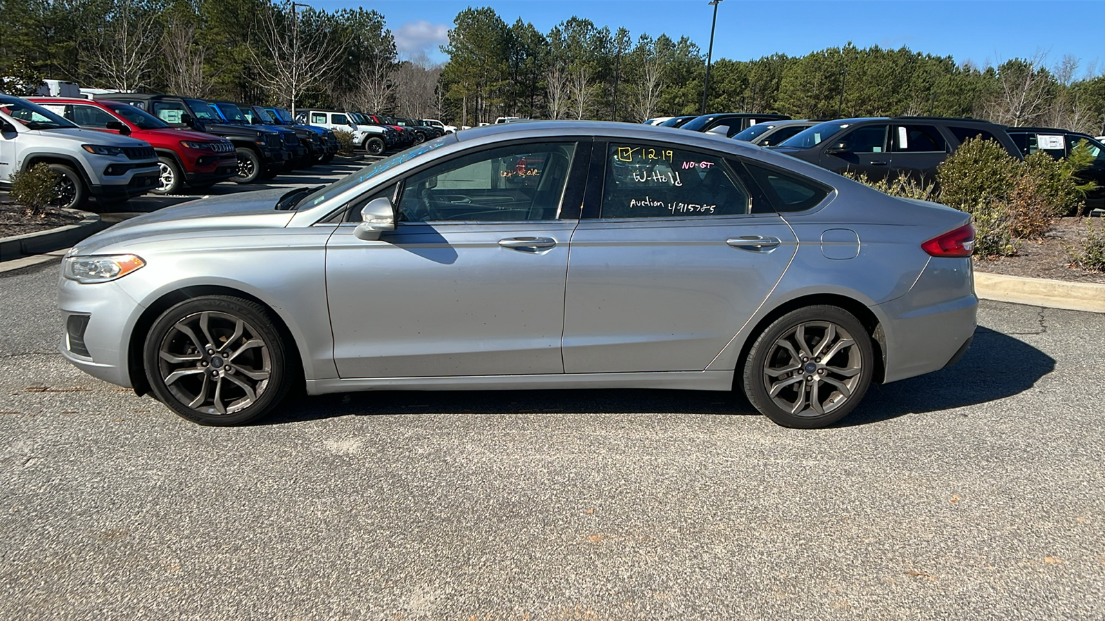 2020 Ford Fusion SEL 8