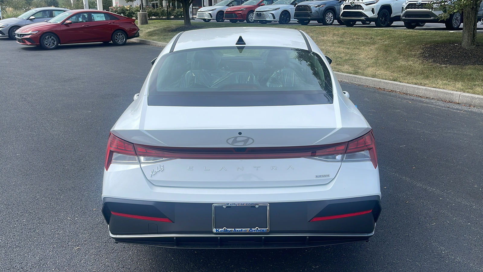 2025 Hyundai Elantra Hybrid Blue 5