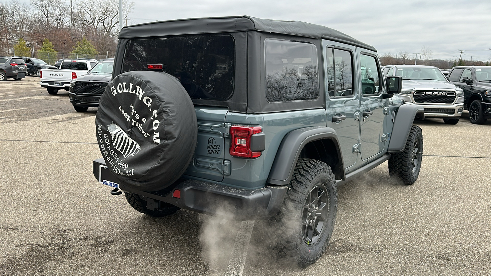 2025 Jeep Wrangler Willys 4xe 5