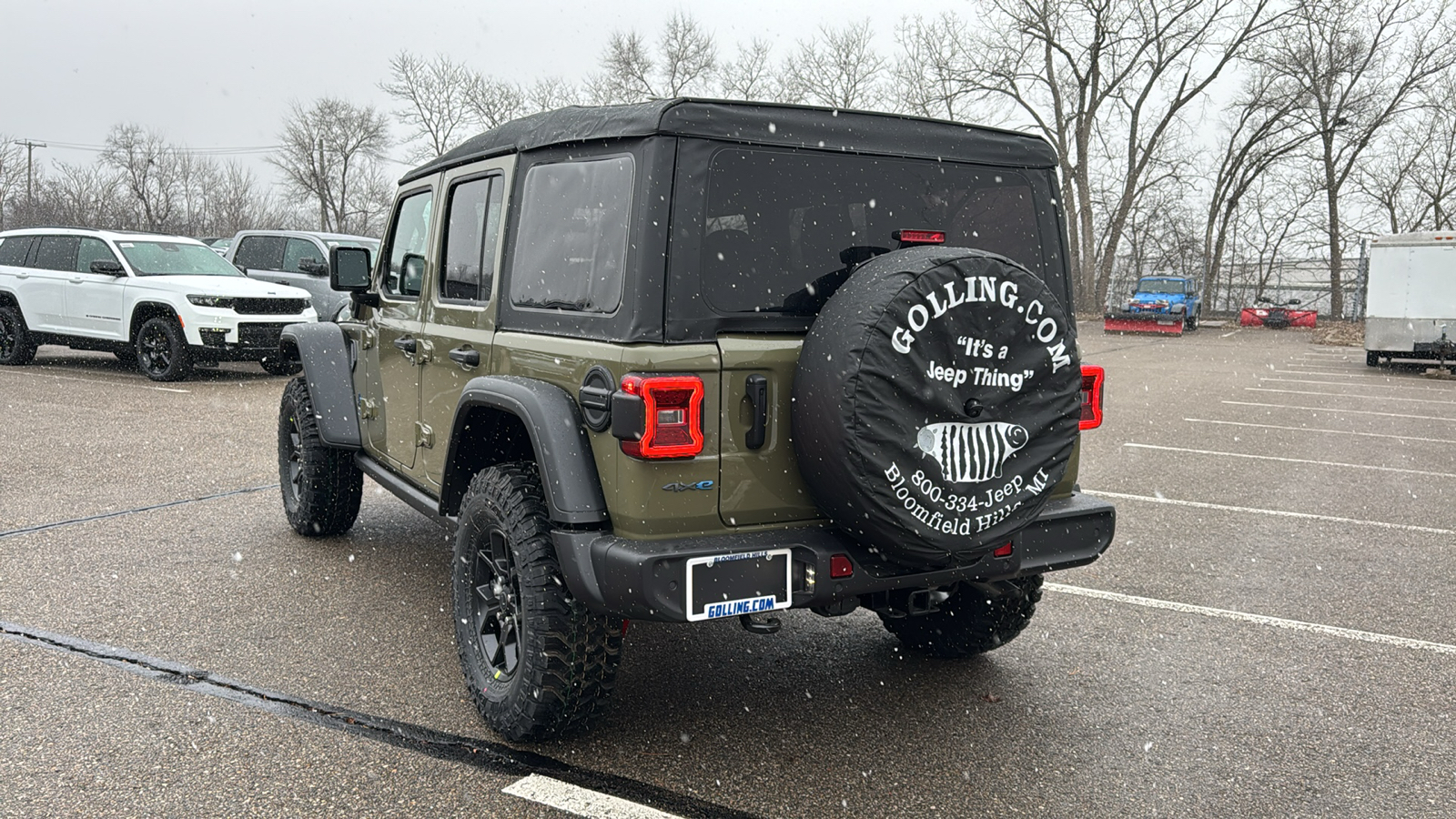 2025 Jeep Wrangler Willys 4xe 3