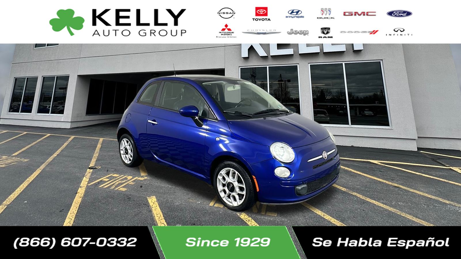 2012 Fiat 500 Pop 1