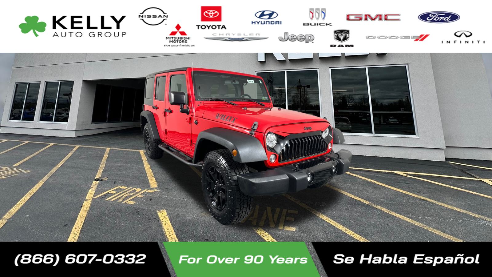 2018 Jeep Wrangler JK Unlimited Willys Wheeler 1