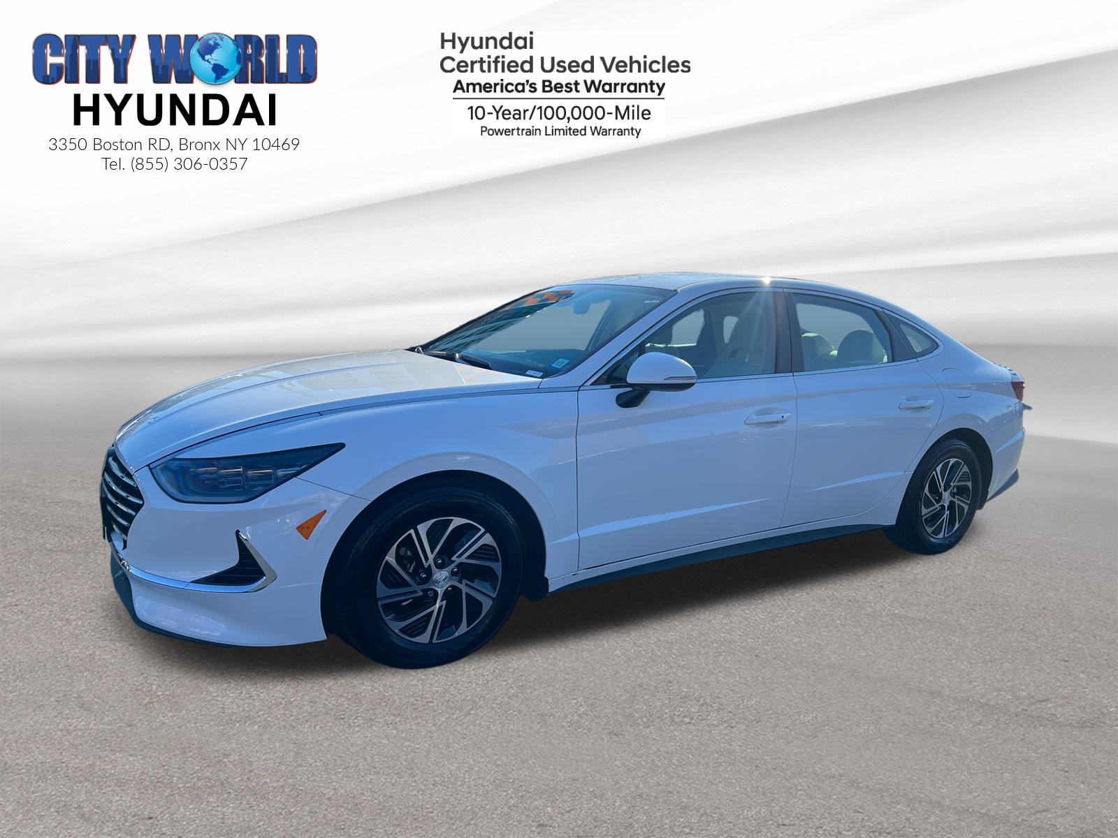 2023 Hyundai Sonata Hybrid Blue 1