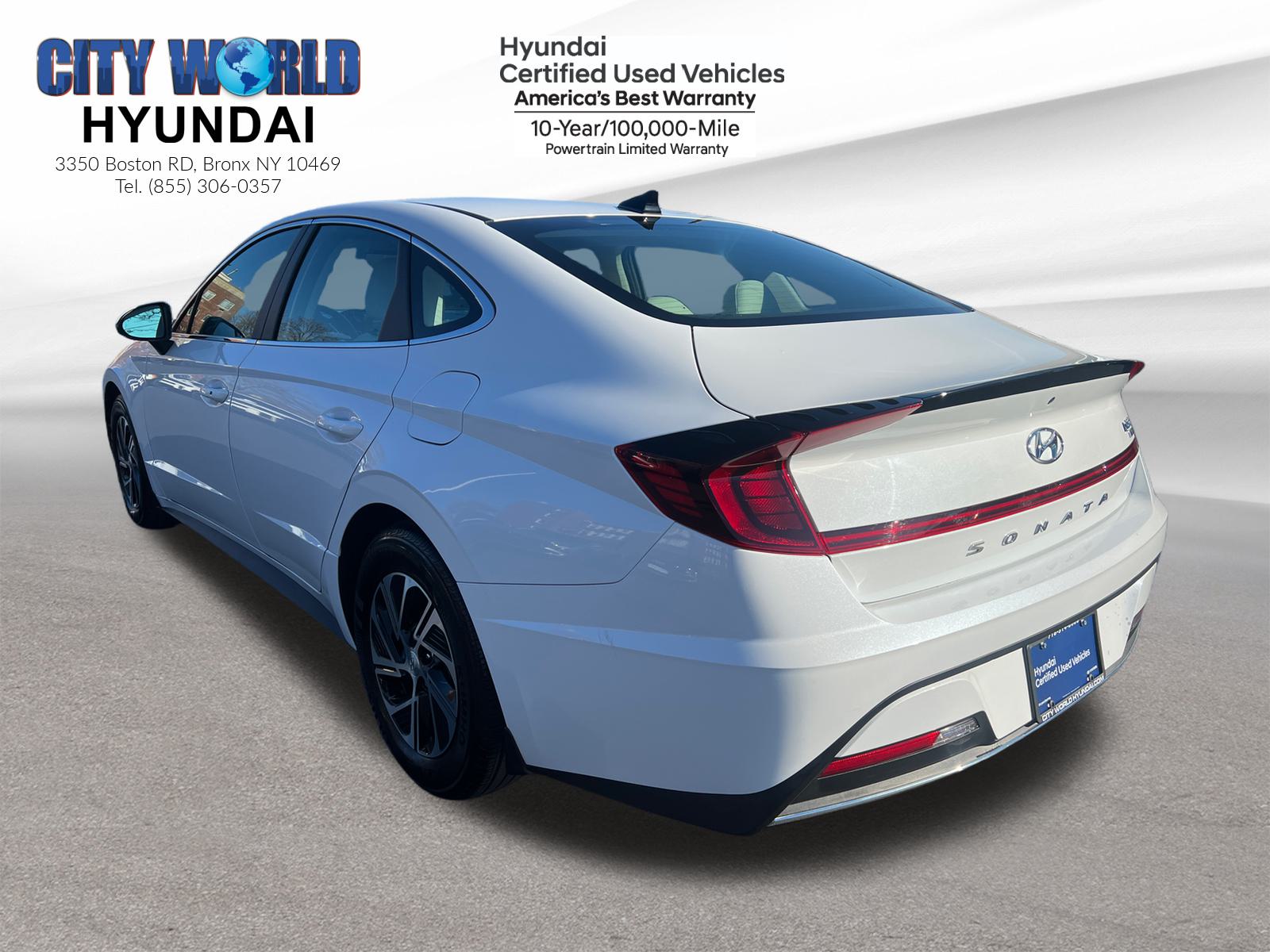 2023 Hyundai Sonata Hybrid Blue 4