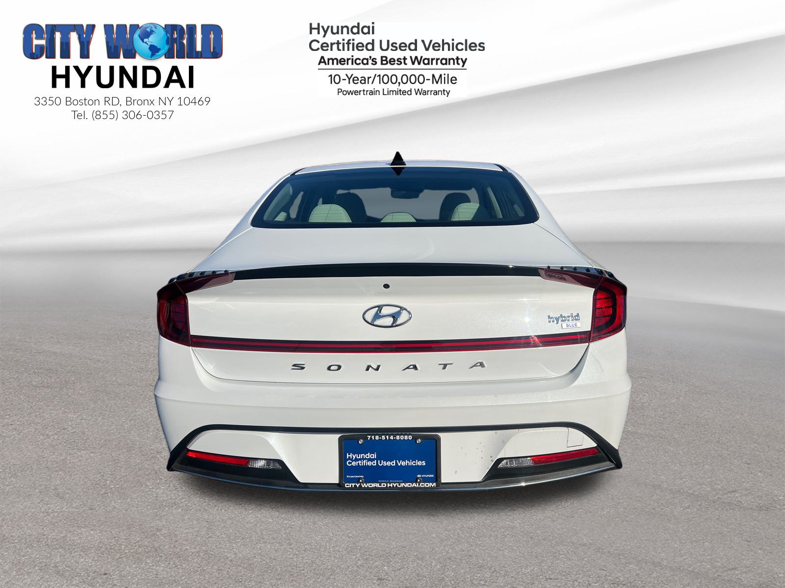 2023 Hyundai Sonata Hybrid Blue 5