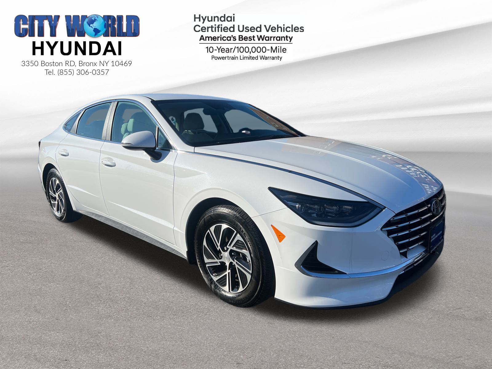 2023 Hyundai Sonata Hybrid Blue 8