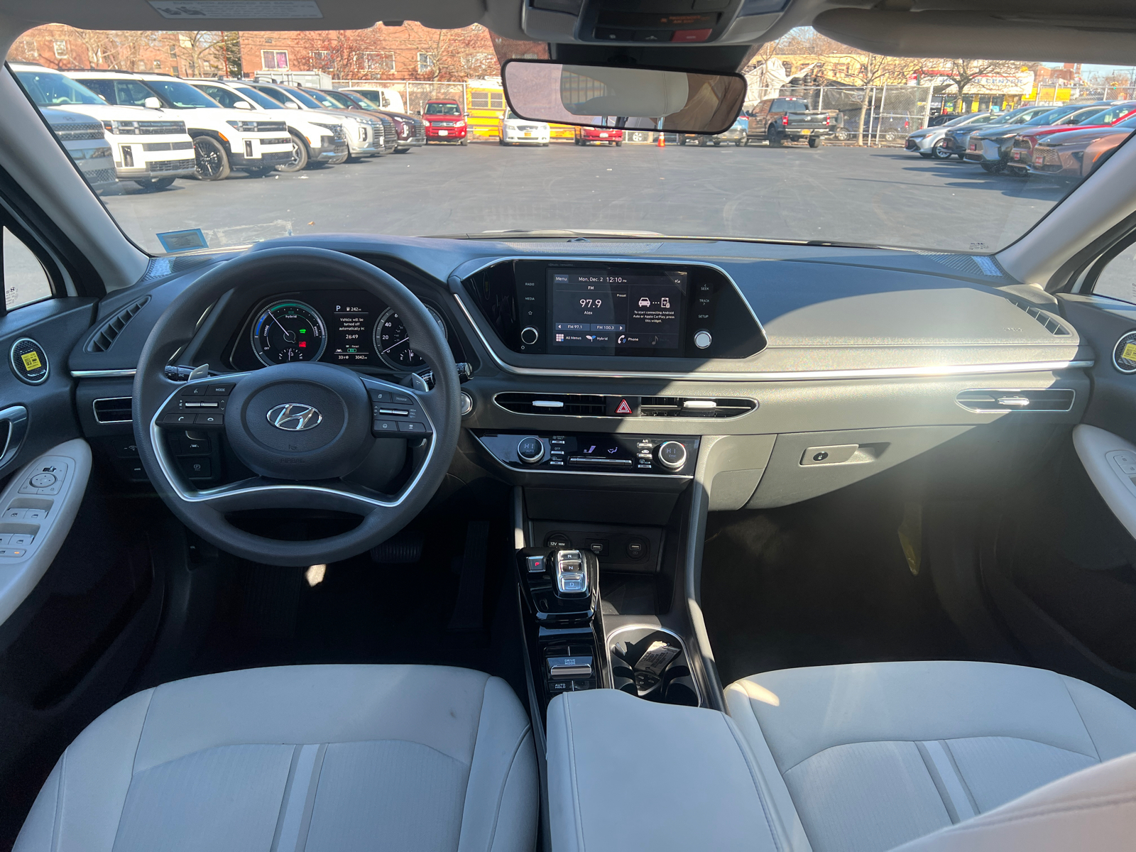 2023 Hyundai Sonata Hybrid Blue 14