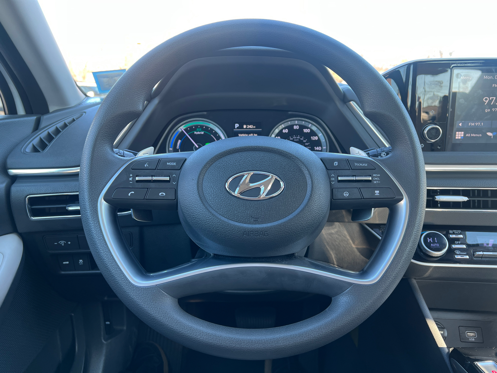 2023 Hyundai Sonata Hybrid Blue 22