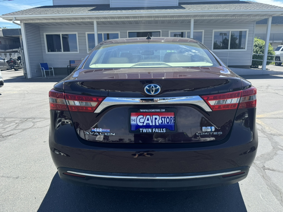 2018 Toyota Avalon Hybrid Limited 4