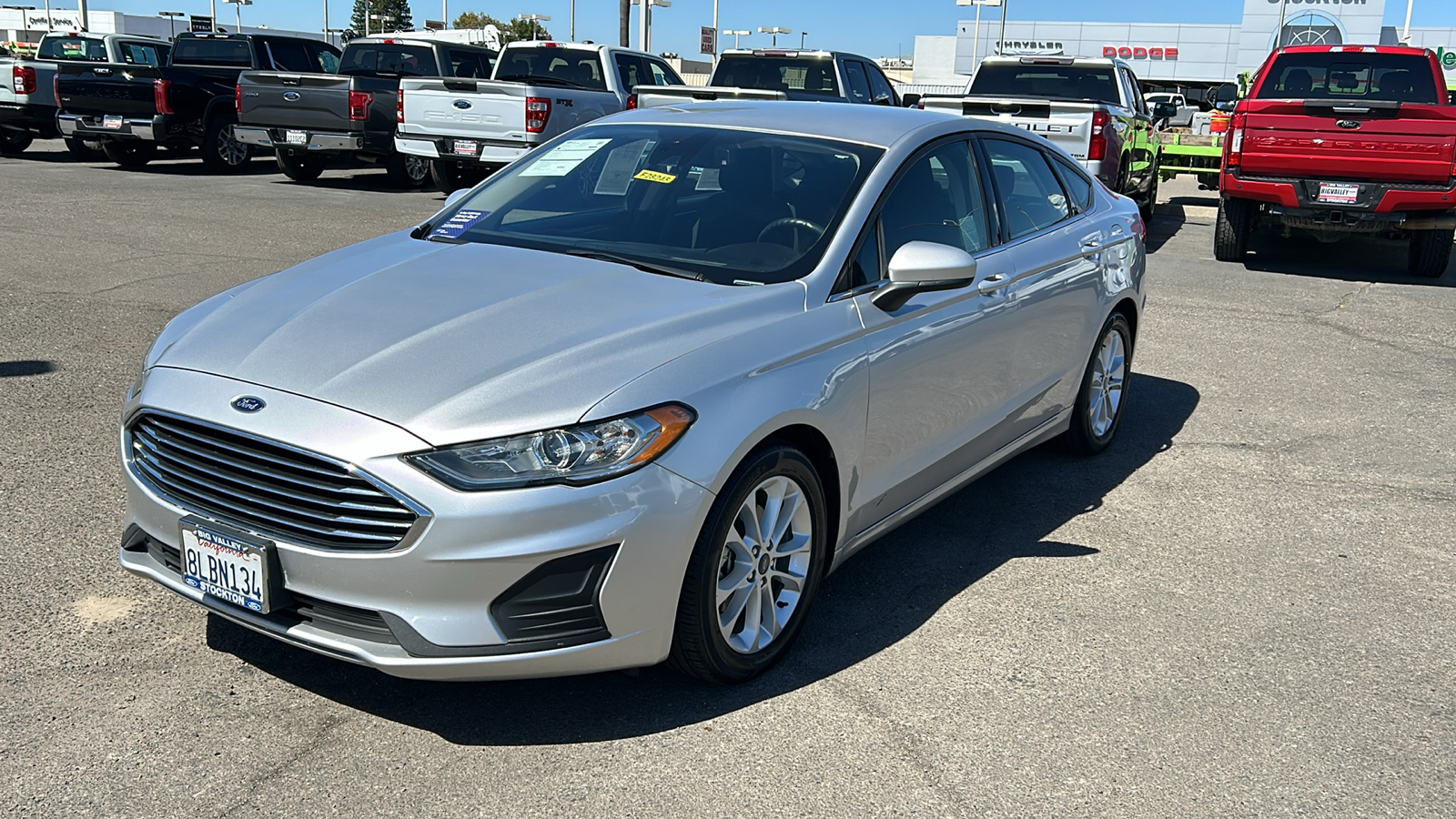 2019 Ford Fusion SE 8