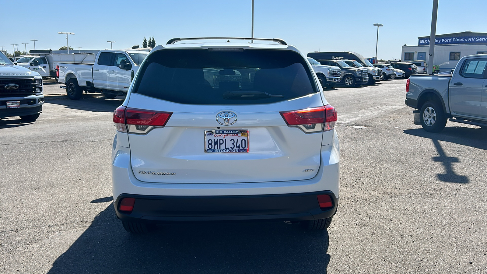 2019 Toyota Highlander XLE 4