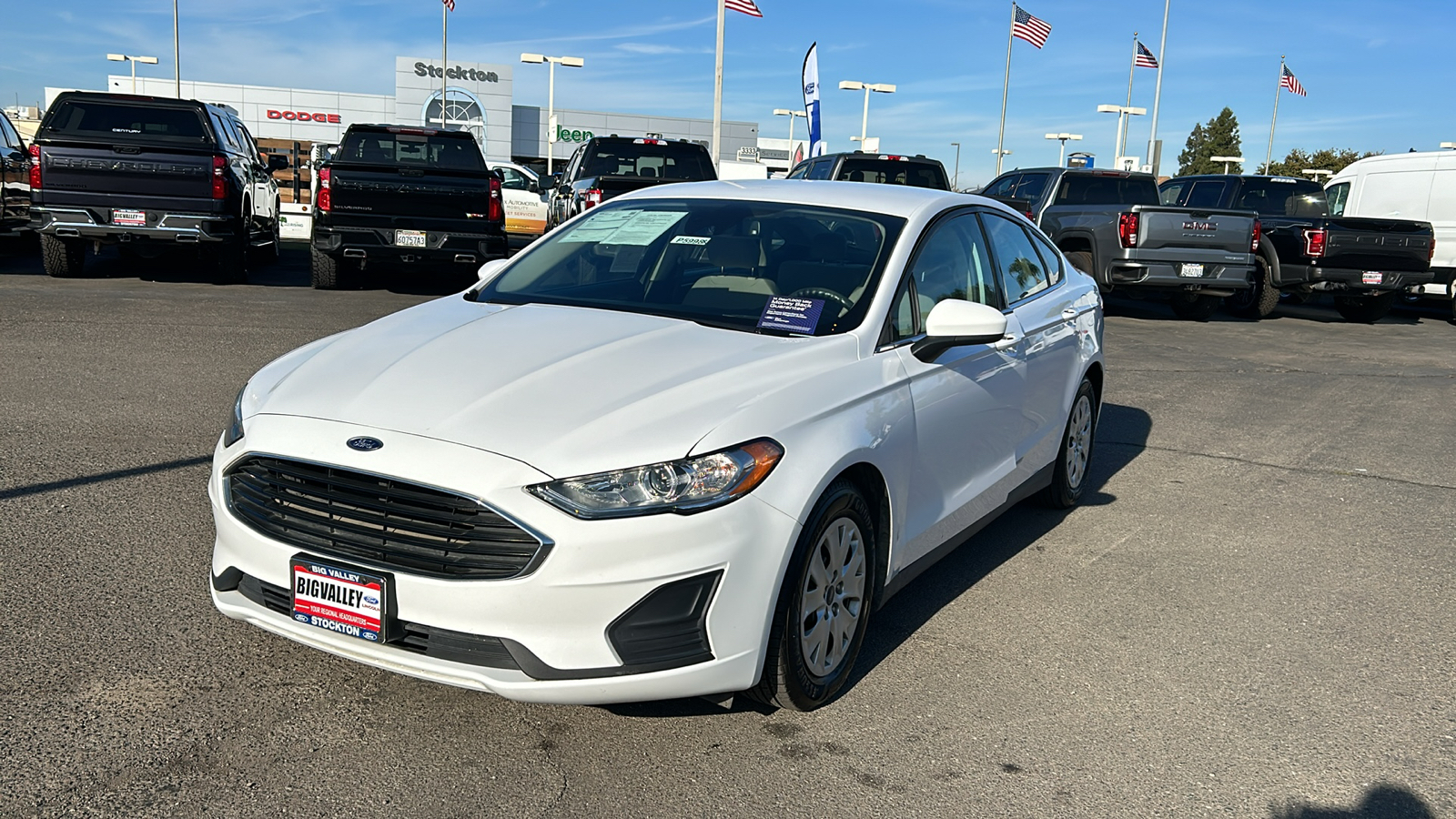 2020 Ford Fusion S 8