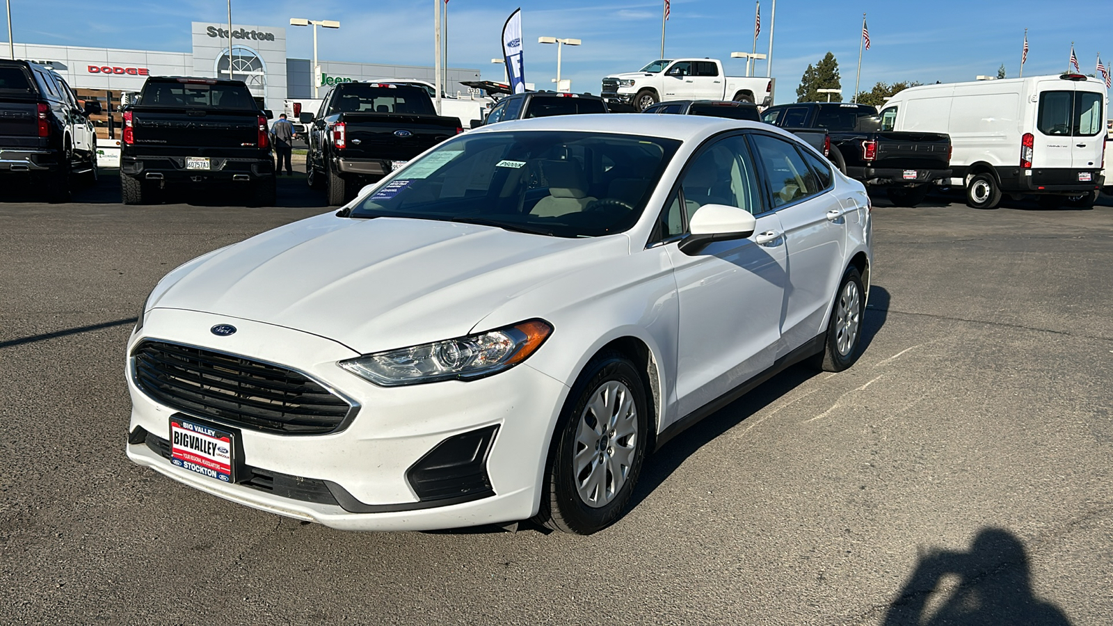 2020 Ford Fusion S 8