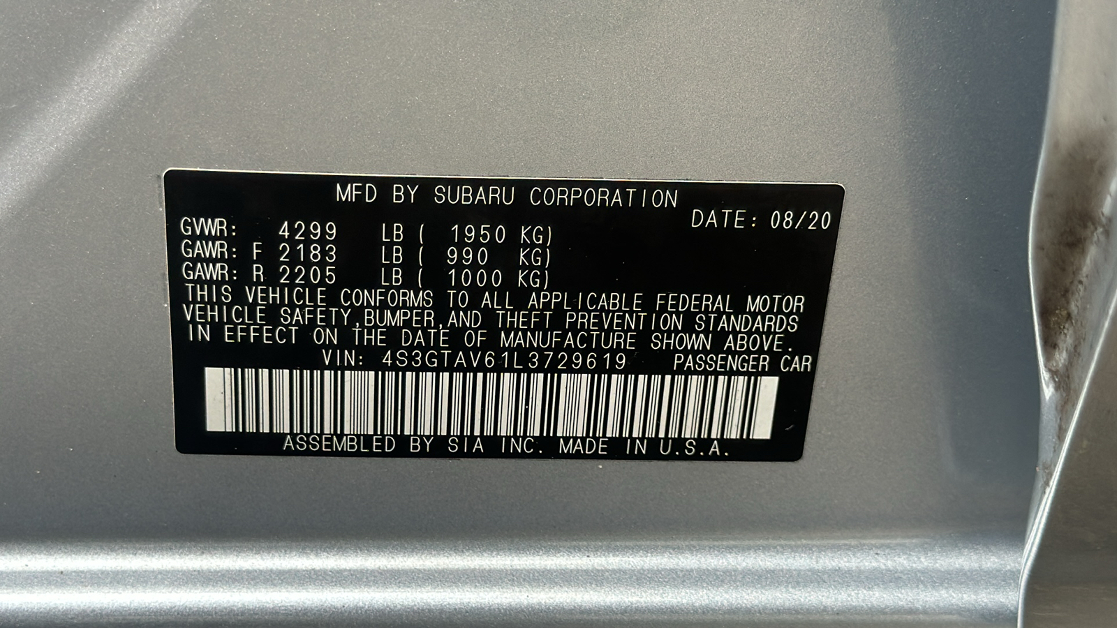 2020 Subaru Impreza Premium 26