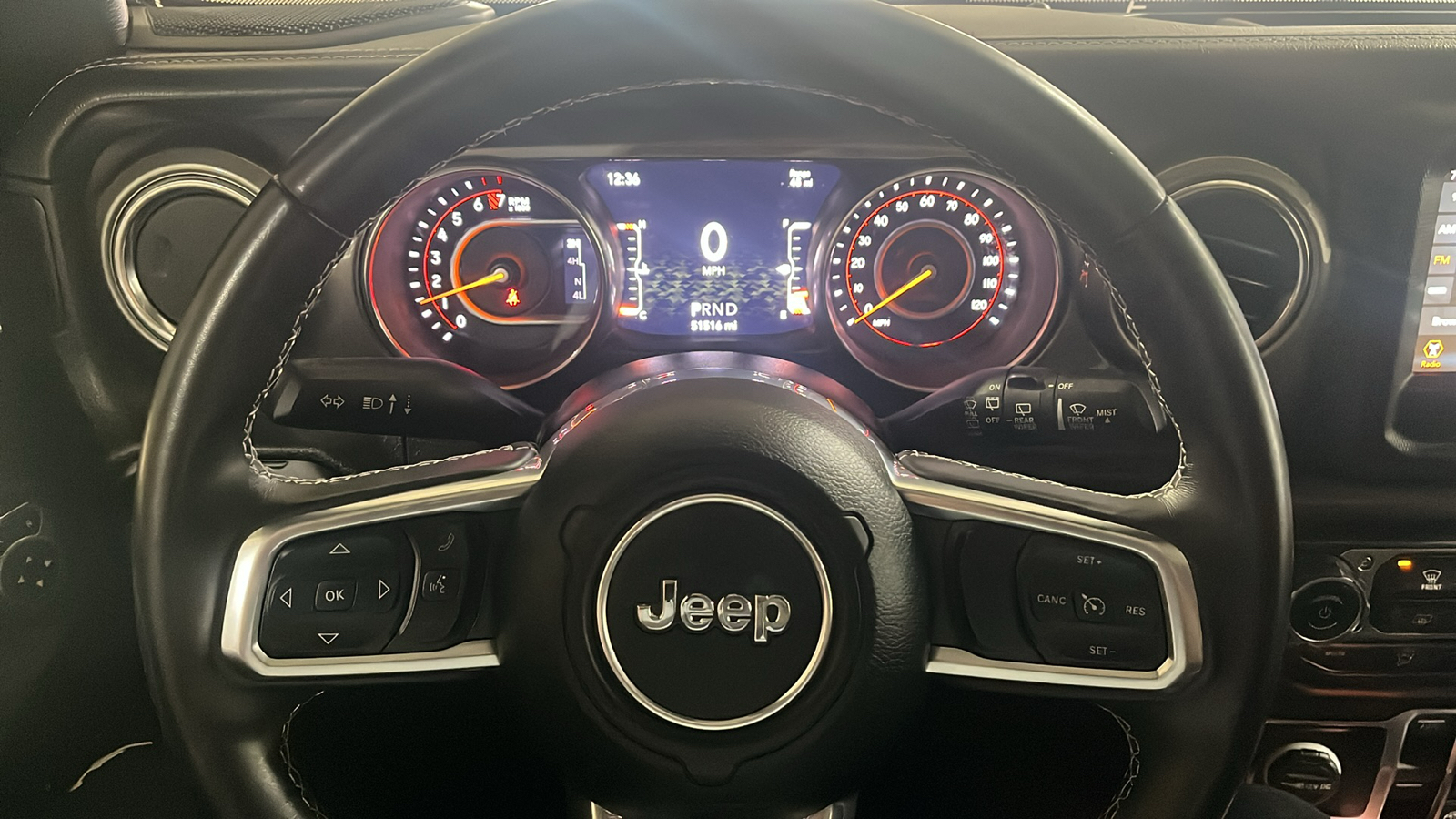 2019 Jeep Wrangler Unlimited Sahara 12