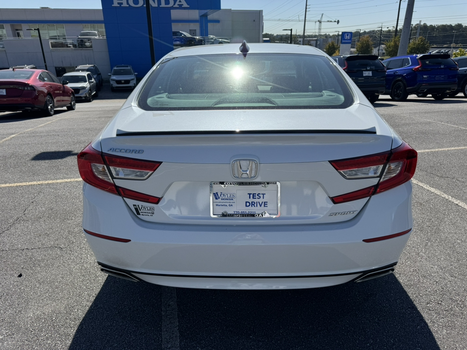 2022 Honda Accord Sedan Sport 6