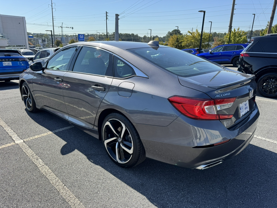 2019 Honda Accord Sedan Sport 1.5T 5