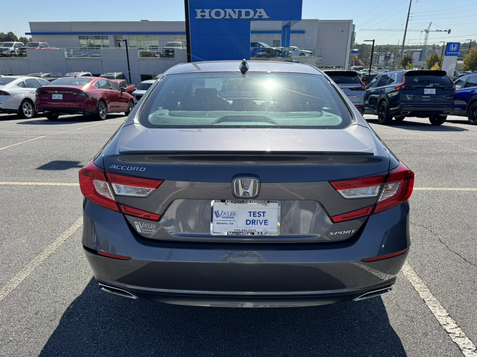 2019 Honda Accord Sedan Sport 1.5T 6