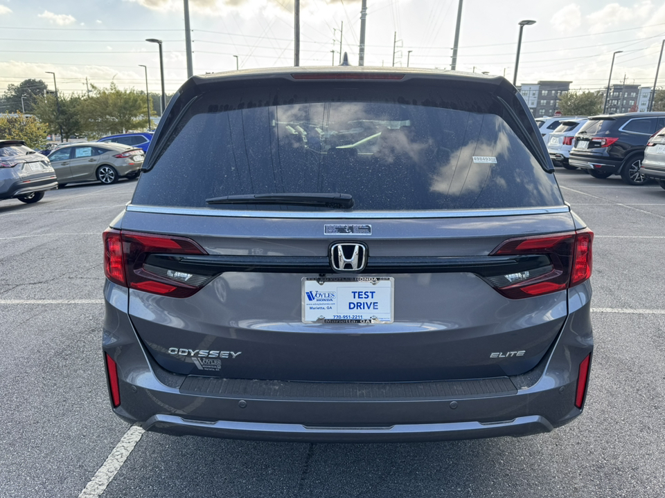 2025 Honda Odyssey Elite 6