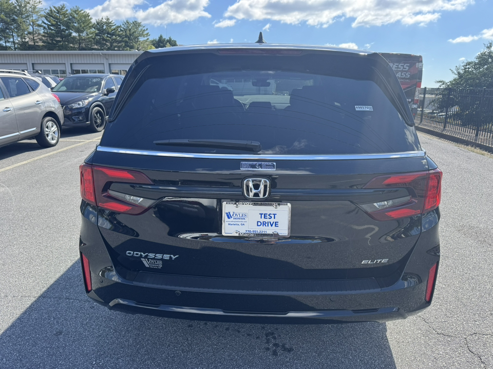 2025 Honda Odyssey Elite 6