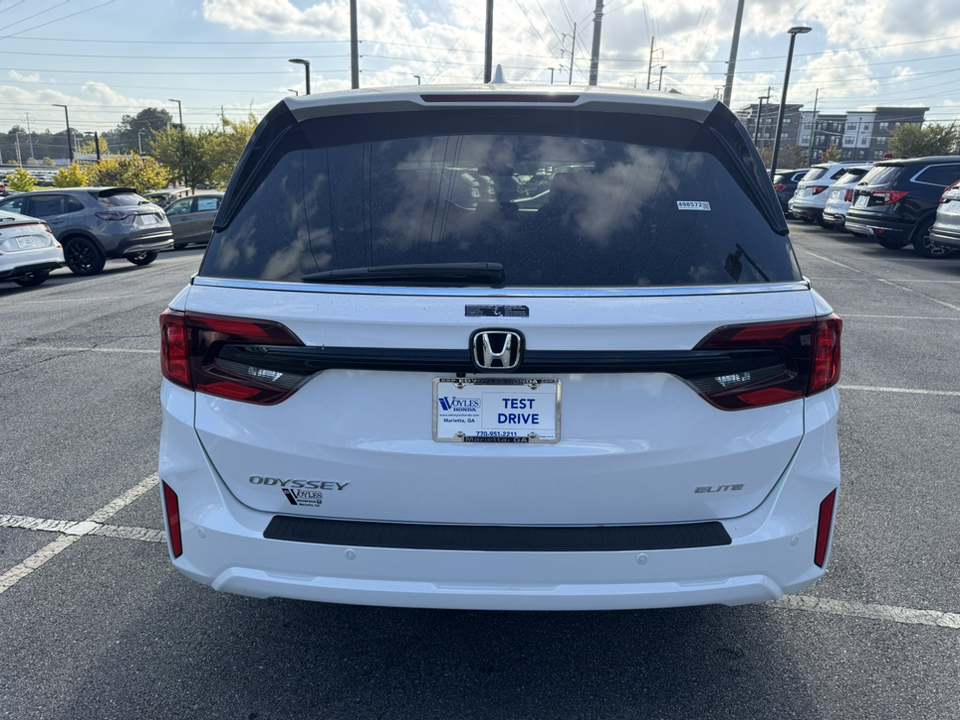 2025 Honda Odyssey Elite 6